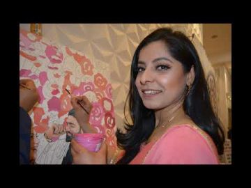 Wedding Paint By Numbers - Sonia & Jasmeet - Unique Wedding Entertainment